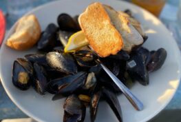 waterfront mussels