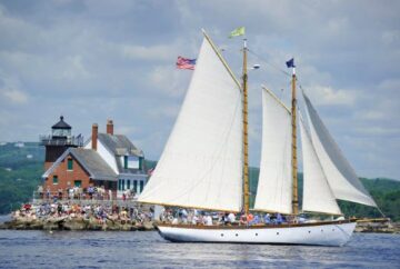 schooner olad sailing maine